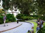 Amphitheater at Nestcon Meluha, one of the villa projects in Shamirpet