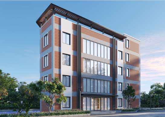 Worldclass clubhouse at Nestcon Meluha, one of the luxury villas in Shamirpet